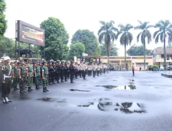 Polres Bogor Gelar Apel PAM Malam Takbir Idul Fitri 1445 H