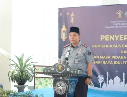Lapas Kelas I Tangerang Gelar Sholat Idul Fitri 1445 H, Bersama Ratusan Warga Binaan Dan Pegawai Yang Beragama Islam