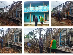 Polsek Cibungbulang Lakukan Pengecekan Terkait Kebakaran Kobong di Pesantren Roudotul Wildan Al Falahi, Cibungbulang