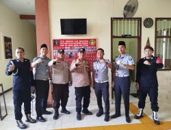Perkuat Keamanan, Rutan Bangil Kanwil Kemenkumham Jatim Terima Kunjungan Dari Polsek Bangil