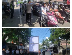 Rekayasa Arus Lalulintas Dengan Sistem ONE WAY Berhasil Mengurai Arus Lalulintas Di Kawasan Wisata Dengan Lancar
