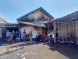 Terjadi Peristiwa Kebakaran Gereja Bethel Wilayah Jonggol, Polsek Jonggol Cek Lokasi Bersama Instansi Terkait Dan Lakukan Olah TKP