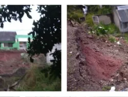 Polsek Cibungbulang Datangi Dan Cek Terkait Adanya Musibah Bencana Alam Tanah Bergerak Dan Longsor Akibat Curah Hujan Yang Cukup Tinggi