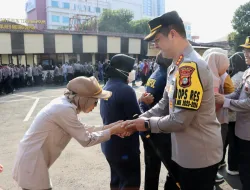 Kapolres Metro Depok Sambut Hari Raya Dengan Halal Bihalal Bersama Anggota Dan PNS