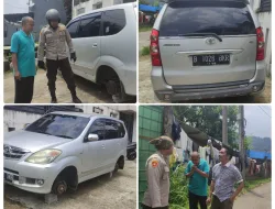 Polsek Ciawi Tindak Lanjut Berita Viral Terkait Pengecekan Tentang Adanya Kejadian Pencurian BAN Mobil Di Kp. Gadog RT 02/04 Desa Pandan Sari Kec, Ciawi Kab. Bogor