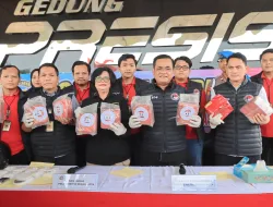 Satresnarkoba Polres Metro Bekasi Kota Gagalkan Peredaran Sabu 10,56Kg