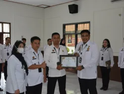 Jagoan Ragil, Rutan Bangil Kanwil Kemenkumham Jatim Berikan Reward Pegawai Teladan Periode Maret 2024