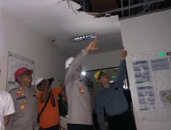 Kapolres Metro Depok Tinjau Lokasi Ambruknya Plafon RS Bunda Margonda