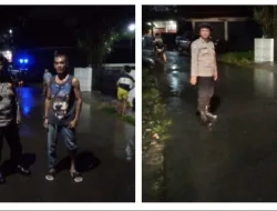 Polsek Rancabungur Bersama Instansi Terkait Lakukan Giat Cek Adanya Banjir Akibat Intensitas Curah Hujan Sangat Tinggi