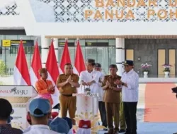 Resmikan Bandara Panua Pohuwato, Jokowi Dukung Konektivitas dan Kompetisi Ekonomi