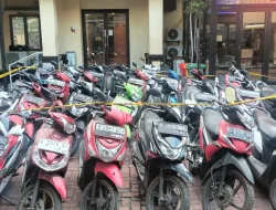 Berikut Daftar Kendaraan Sepeda Motor Hasil Curian Yang Diamankan Polsek Tambora