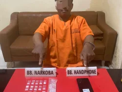 Usai Obrak Abrik Rumah Pengedar Narkoba, 17 Paket Shabu-Shabu Berhasil di Amankan