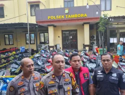 Puluhan Sepeda Motor Curian Diamankan, Polsek Tambora Amankan 3 Pelaku Curanmor