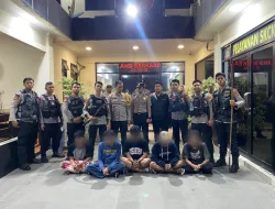 Tim Patroli Perintis Presisi Polres Jakbar Gagalkan Aksi Tawuran, 5 Remaja Berikut Sajam Diamankan