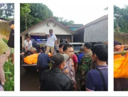 Polsek Cibungbulang Bersama Team INAFIS dan Team Medis Lakukan Olah TKP Terkait Penemuan Mayat