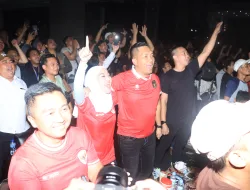 Nonton Bareng Piala Asia AFC 224 Indonesia U23 VS TIMNAS UZBEKISTAN U23 Di Lapangan Apel Polres Bogor
