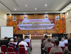 Polres Singkawang Menerima Kunjungan Tim Sespim Lemdiklat Polri