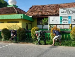 SMPN 1 Pebayuran Jadi Sasaran Kegiatan Jumat Bersih
