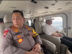 Pastikan Keamanan Arus Balik Lebaran, Kapolri Patroli Udara Jalur Tol