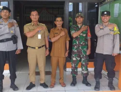 Patroli Gabungan TNI-Polri Cegah Kerawanan Saat PHPU di Wilayah Hukum Polsek Singingi Hilir
