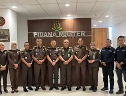Kajati Riau Terima Kumjungan Tim Direktorat Penindakan Jampidmil Kejaksaan RI