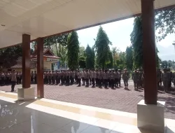 Kasat Binmas Polresta Pekanbaru Pimpin Apel Kesiapan Pengamanan Kegiatan BBI/BBWI