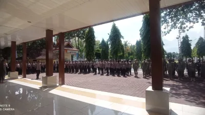 Kasat Binmas Polresta Pekanbaru Pimpin Apel Kesiapan Pengamanan Kegiatan BBI/BBWI