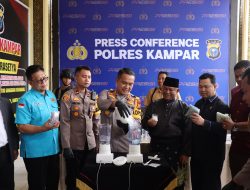 Kapolres Kampar Minta Kerjasama Ninik Mamak Untuk Membasmi Narkoba
