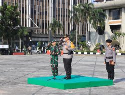 Presiden Jokowi ke Pekanbaru, Polda Riau Gelar Apel Kesiapan Pasukan