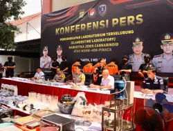 Hasil Pengungkapan Narkoba Di Sentul Bogor, Polisi Tetapkan 5 Tersangka