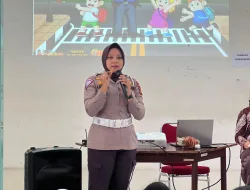 Ciptakan Kamseltibcar Lantas di Kalangan Pelajar, Satlantas Polres Pelalawan Kembali Gelar Polisi Sahabat Anak