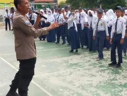 Unit  Binmas Polsek Bekasi Barat Melaksanakan  Binluh di SMPN 54 Kota Bekasi