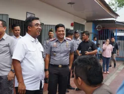 Kakanwil Kemenkumham Sumut Agung Krisna Laksanakan Monitoring Tusi Di Rutan Pangkalan Brandan