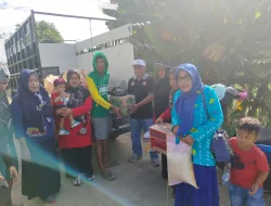 FPII Korwil Sidrap Mengajak Salah Satu TK Untuk Berpartisipasi Kepada Korban Bencana Alam