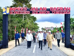 Panglima TNI Dampingi Presiden RI Kunjungan Kerja ke Provinsi Sulawesi Tenggara