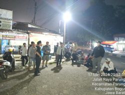 Polsek Parung Tangani Cepat Tanggap Redam Situasi Terkait Adanya Kericuhan Penarikan Motor Melalui Mata Elang