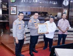Polres Metro Tangerang Kota Raih Penghargaan Pelayanan Publik Tertinggi perwakilan daerah di Provinsi Banten