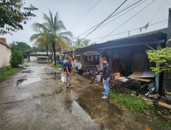 Polsek Cileungsi Tindak Lanjuti Cek TKP Terkait Video Viral Terkait Adanya Tindak Pidana Pencurian Mobil Pick UP