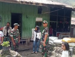 Dandim 1715/Yahukimo Kunjungi Koramil 1715-03/Kurima Untuk Mengecek Perencanaan dan Persiapan Renovasi Kantor Koramil Kurima