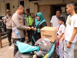 Hadiah Sepeda Motor Untuk Satrio Mukti Raharjo, Casis Bintara Polri Yang Dibegal
