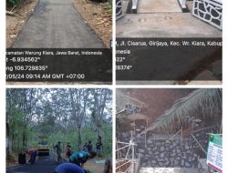 Desa Girijaya Kecamatan Warungkiara Realisasikan DD Tahap Satu Untuk Infrastruktur Bidang Jalan