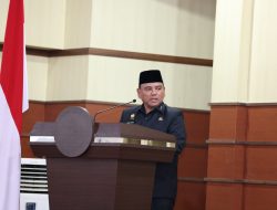 Rapat Paripurna Pj Gubernur Sultra Bersama DPRD Dalam Rangka Penyampaian LKPJ 2023