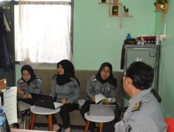 Tertib Perbendaharaan, Subbag Keuangan Kanwil Jatim Lakukan Monev Administrasi Keuangan di Rutan Bangil