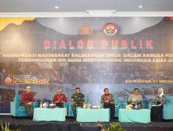 Dialog Penguatan Internal Polri: Harmonisasi Masyarakat Kaltim Menuju Indonesia Emas 2045