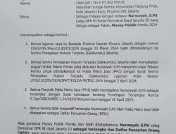 Masyarakat Yang Laporkan Caleg Demokrat DPR Dapil Jakarta III Minta Kapolri Untuk Menegakkan Hukum