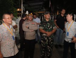 Kapolres dan Dandim Jakarta Utara Pantau Pengamanan Waisak