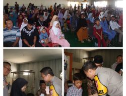 Dalam Momentum Hari Nelayan, Kapolres Sukabumi Gelar Bakti Sosial Dengan Santuni Anak Yatim, Janda Nelayan Dan Jompo