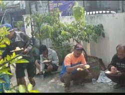 Polsek Jasinga Ajak Warga Makan Gratis Dalam Rangka Jumat Berkah