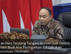 Tak Ingin Citra Bangsa Menjadi Rusak Menkominfo RI, Budi Arie Setiadi Akan Musnahkan Judi Online