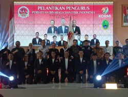 Pasilog Kodim 0509 Hadiri Pelantikan Ketua dan Pengurus Persatuan Binaraga dan Fisik Kabupaten Bekasi